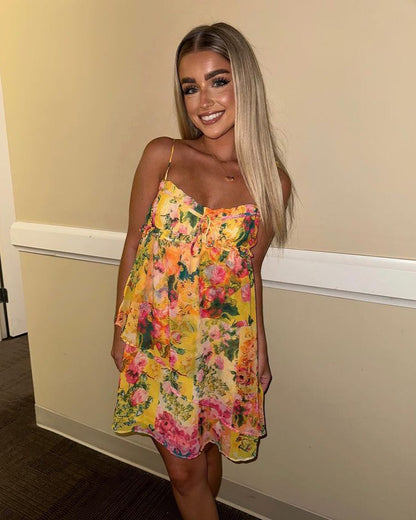 Floral Mini Dress