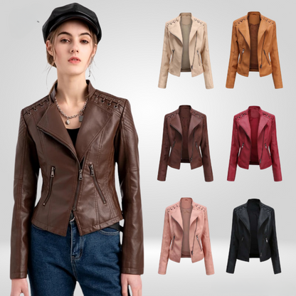 Lisa™ - Stylish Leather Jacket