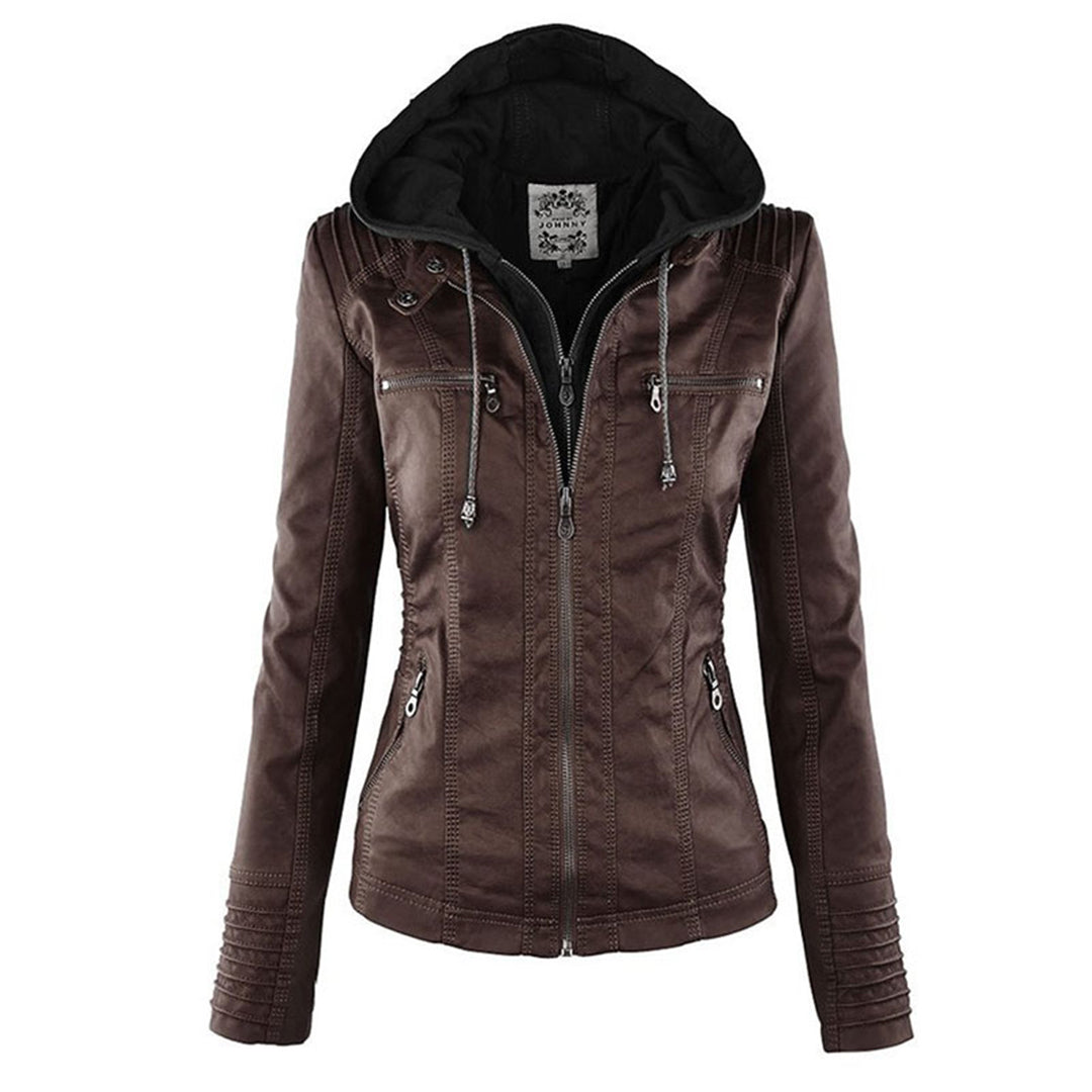Vanessa ™ - Vegan Leather Winter Jacket