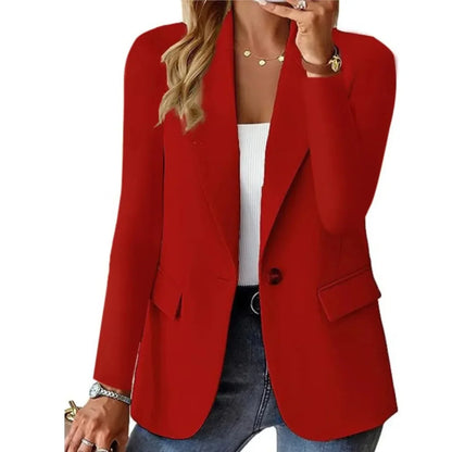 BRITTANY™ - Sophisticated Long Sleeve Blazer