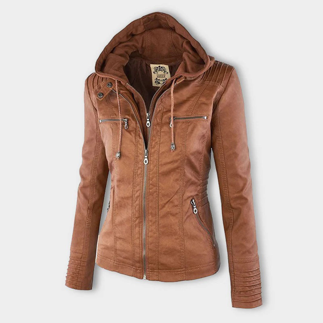 Vanessa ™ - Vegan Leather Winter Jacket