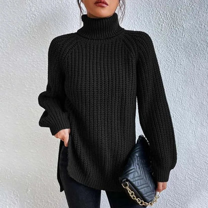 Melia - Knitted Turtleneck Sweater