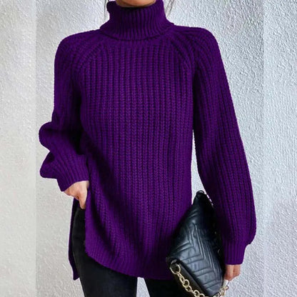 Melia - Knitted Turtleneck Sweater