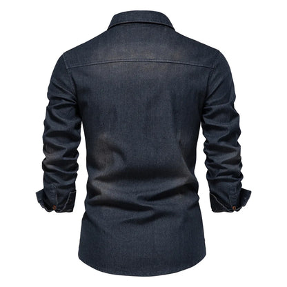 Rico| Denim Shirts Non-Ironing Casual| BUY 1 GET 1