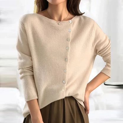 Ginevra™ - Elegant Sweater with Eye-catching Buttons