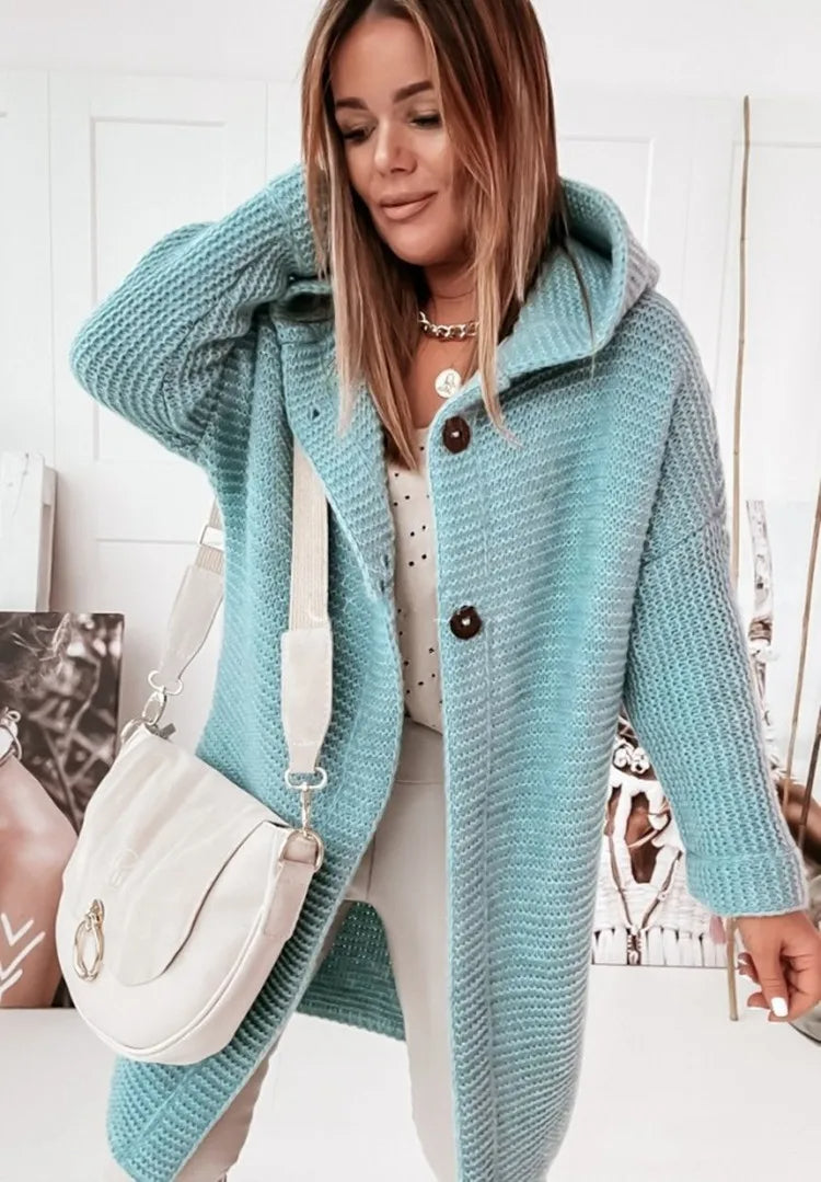 Georgia™ - Knit Hooded Cardigan