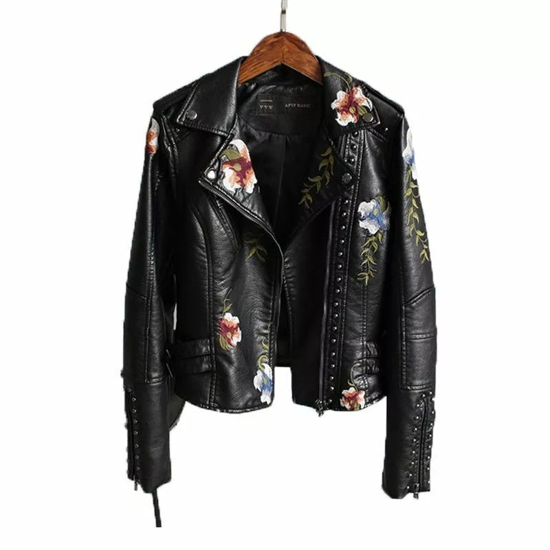 Hannah | Women's Faux Leather Jacket
